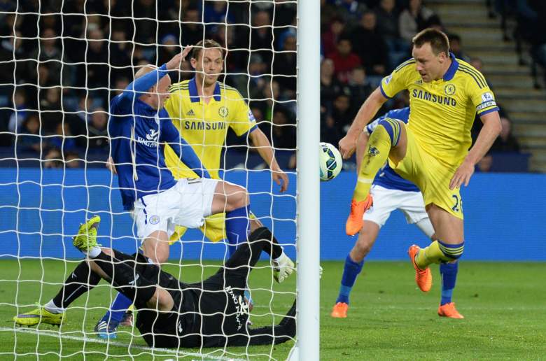 John Terry scored the game-winning goal for Chelsea in midweek. (Getty)