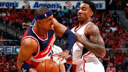 WATCH: Paul Pierce Hits Game Winning Shot Against Hawks