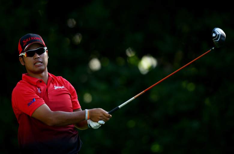 Hideki Matsuyama of Japan was tied for the lead after the first round of The Players Championship. (Getty)