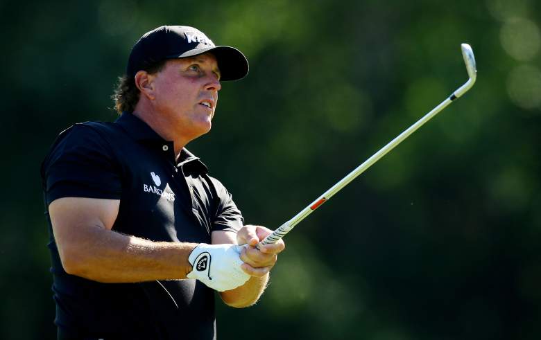 Phil Mickelson highlights the field for the Wells Fargo Championship. (Getty)