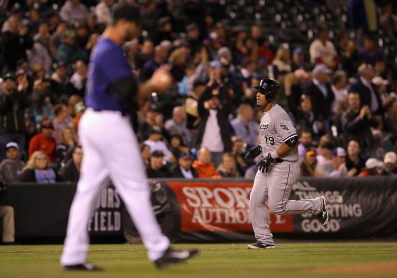 Chad Bettis attempts to regroup after giving a home run to Jose Abreu in 2014. (Getty)