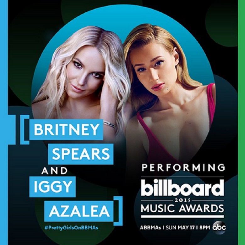Iggy Azalea, Iggy Azalea And Britney Spears, Britney Spears, Britney Spears Billboard Music Awards 2015, Iggy Azalea Billboard Music Awards 2015