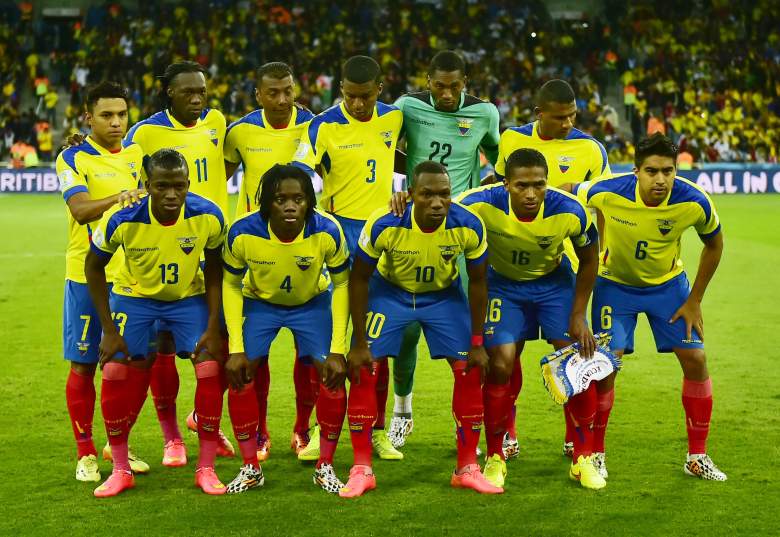 Pictured at the World Cup in July 2014, Ecuador looks to make an impact in Copa America beginning June 11, 2015. (Getty)