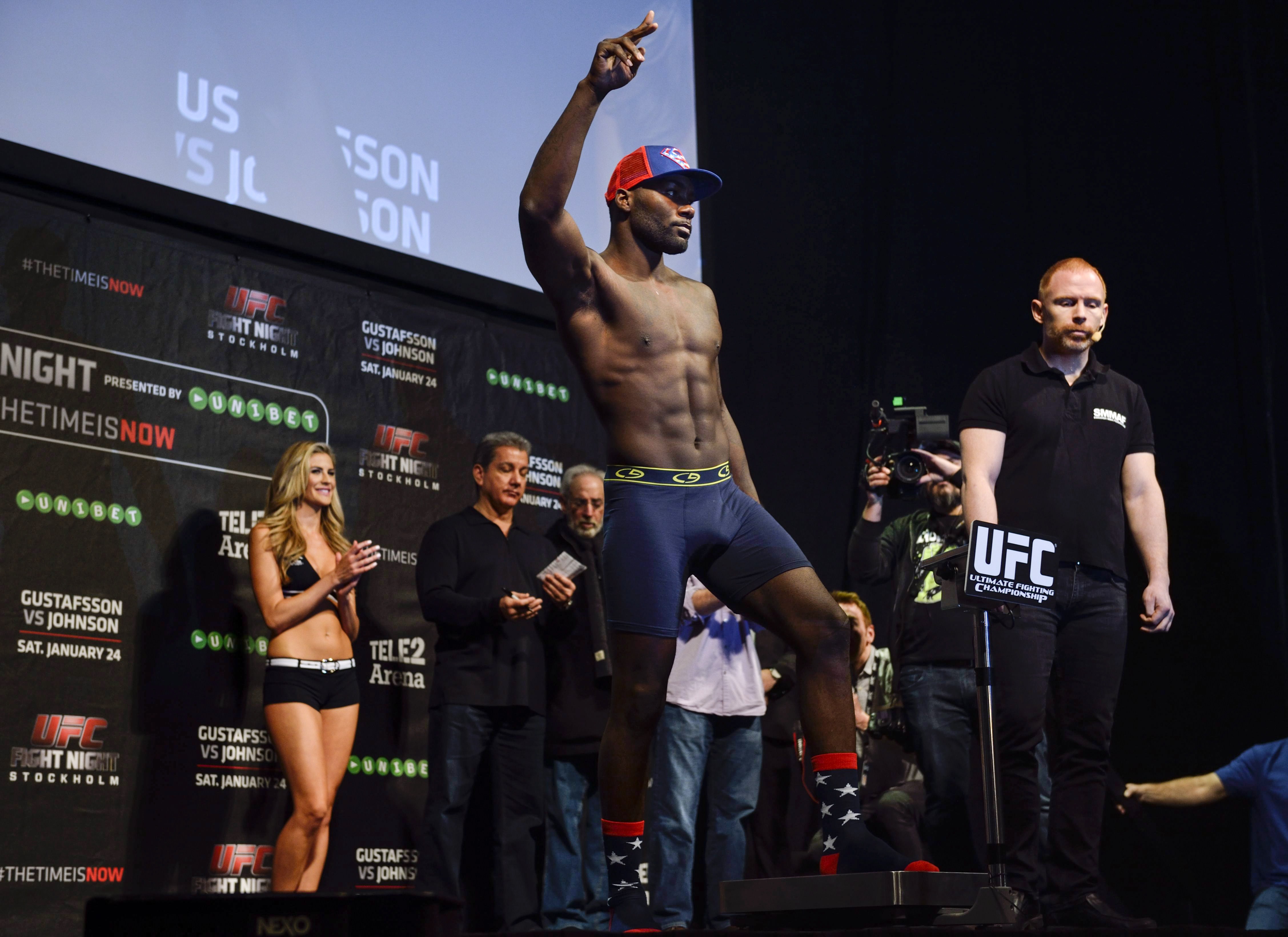 Anthony "Rumble" Johnson. (Getty)