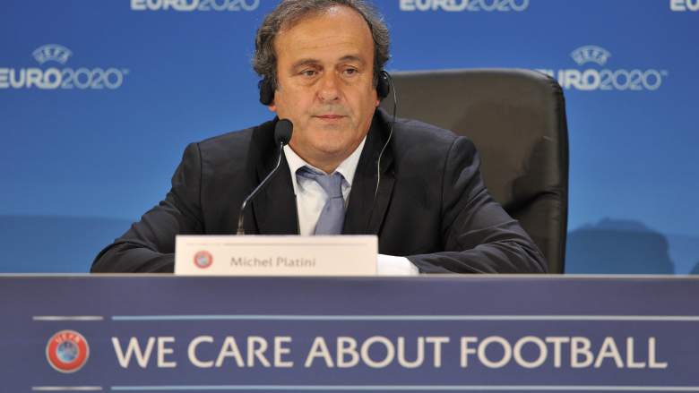 Michel Platini is the favorite to replace Sepp Blatter as FIFA president. (Getty)