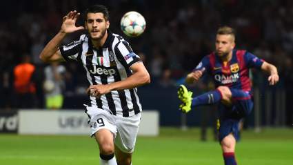WATCH: Alvaro Morata Scores For Juventus Against Barcelona