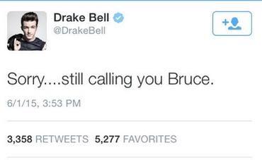 Drake Bell tweet, Drake Bell, Drake Bell Bruce Jenner, Drake Bell Caitlyn Jenner