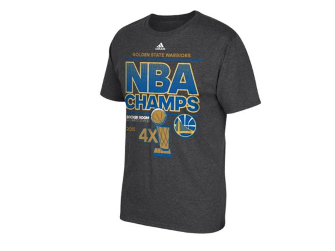 Warriors champion clearance shirt