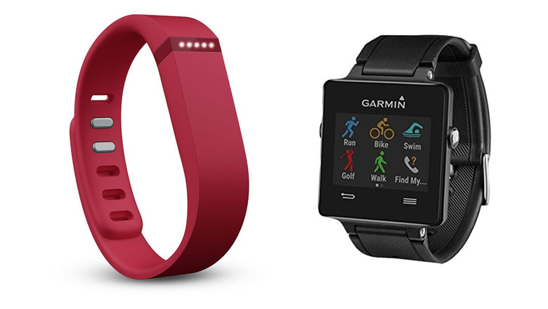 Garmin vívofit fitness band red bundle includes heart rate monitor Fitness Tracker Comparison Fitbit Vs Garmin Heavy Com