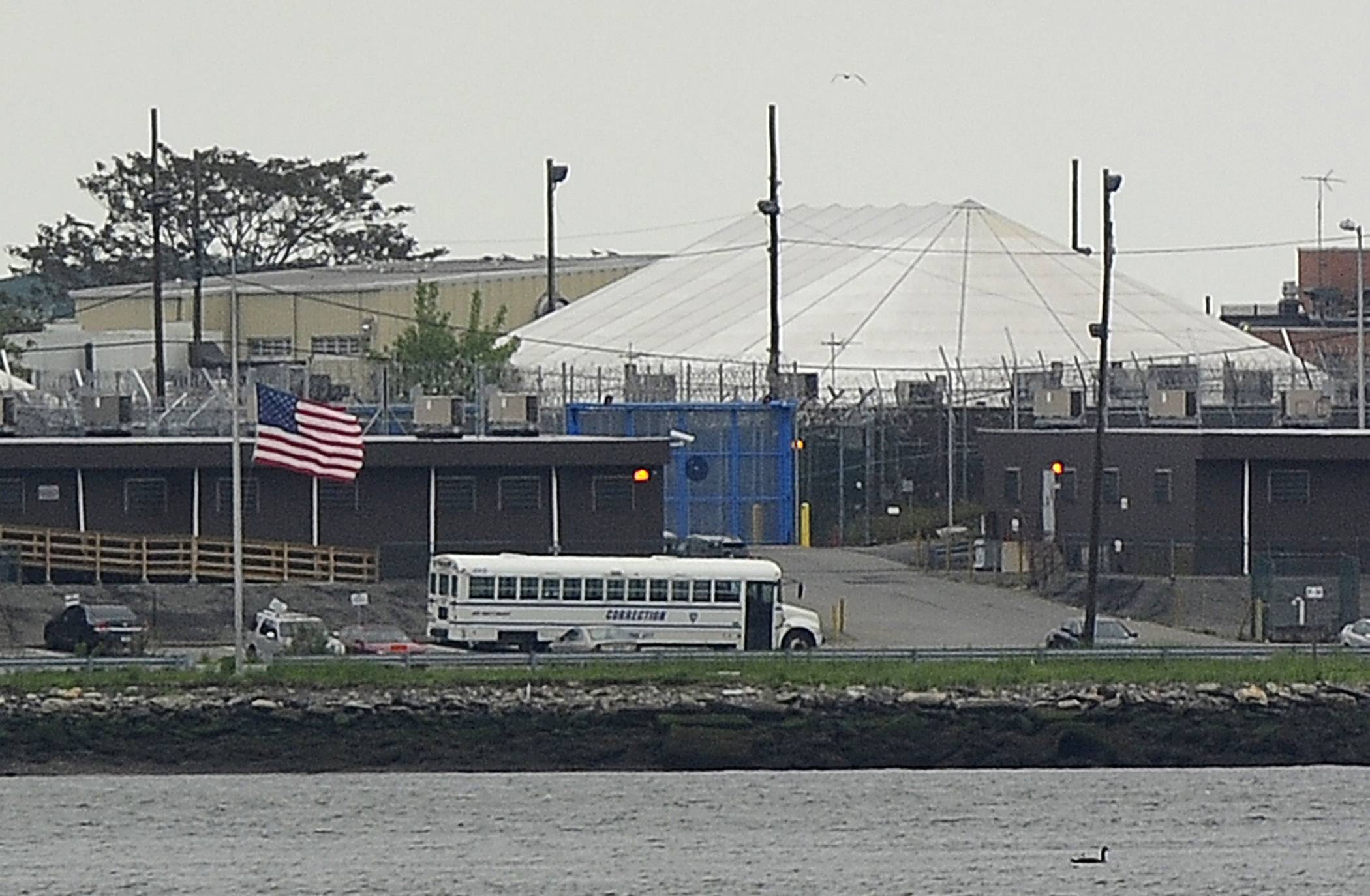 The Rikers Island jail complex. (Getty)