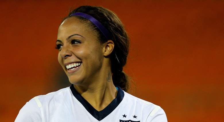 Sydney Leroux is a forward for the U.S. Women's National Soccer team. (Getty)