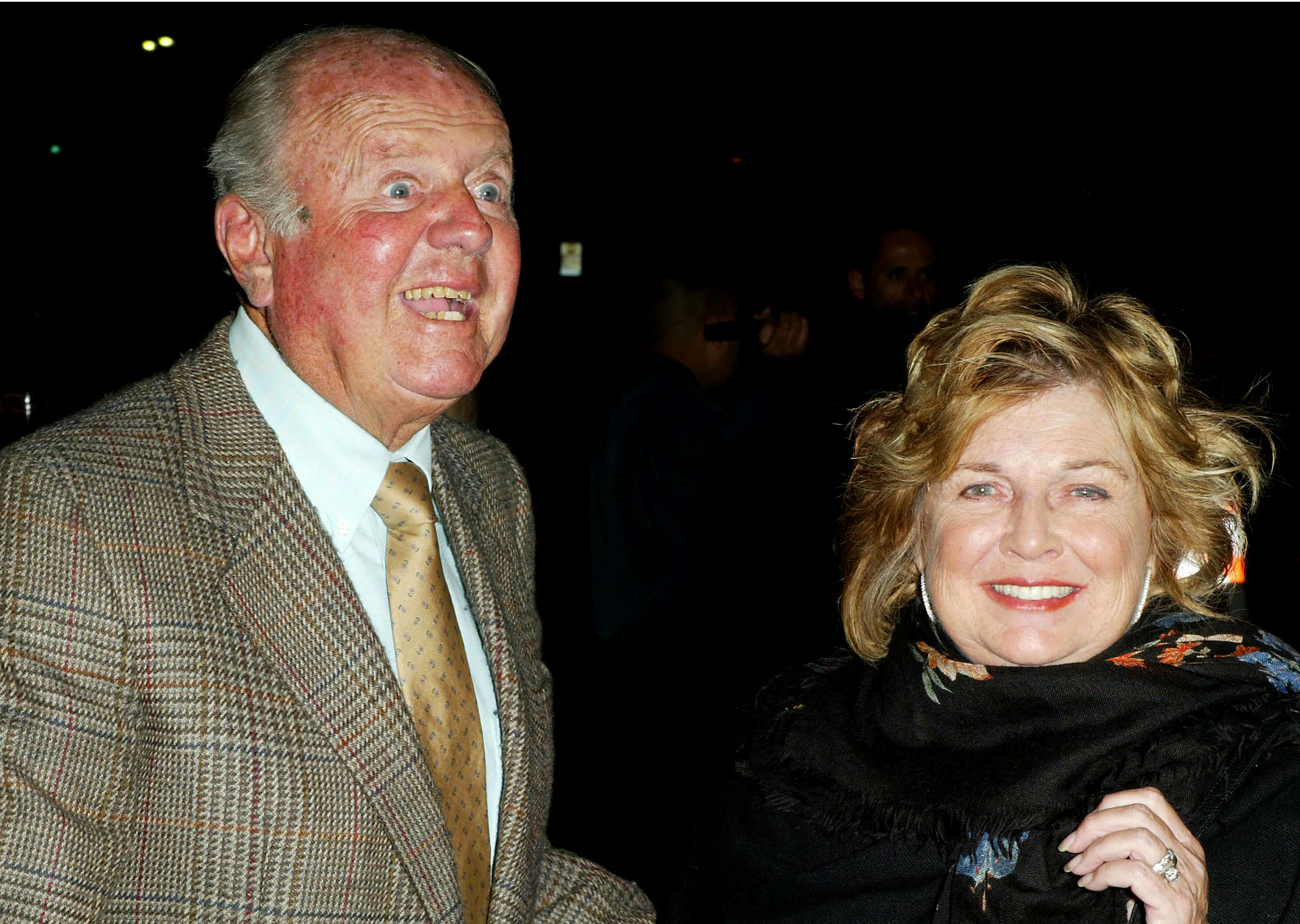 Van Patten and his wife in 2003. (Getty)