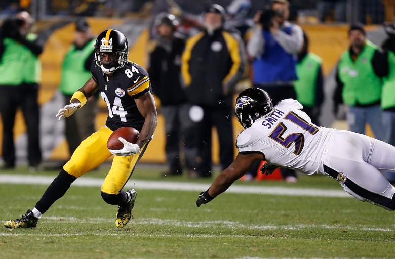 Antonio Brown of the Pittsburgh Steelers should be a big-time fantasy producer in 2015. (Getty)