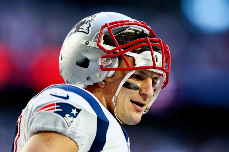 Patriots tight end Rob Gronkowski has made millions playing in the NFL. (Getty)