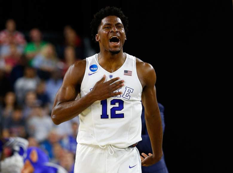 Justise Winslow helped Duke win a National Championship. (Getty)