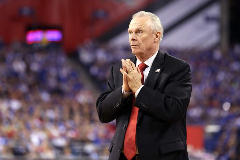 INDIANAPOLIS, IN - APRIL 04: Head coach Bo Ryan of the Wisconsin Badgers looks on from the sideline in the first half against the Kentucky Wildcats during the NCAA Men's Final Four Semifinal at Lucas Oil Stadium on April 4, 2015 in Indianapolis, Indiana.  (Photo by Streeter Lecka/Getty Images)