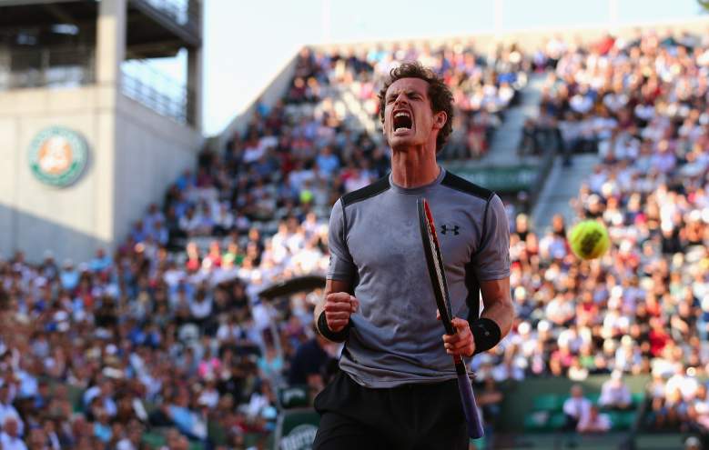 andy murray fench open