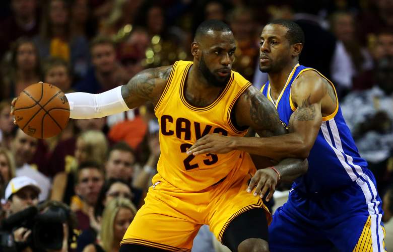 The Warriors host the Cavaliers in Game 5 Sunday night. (Getty)