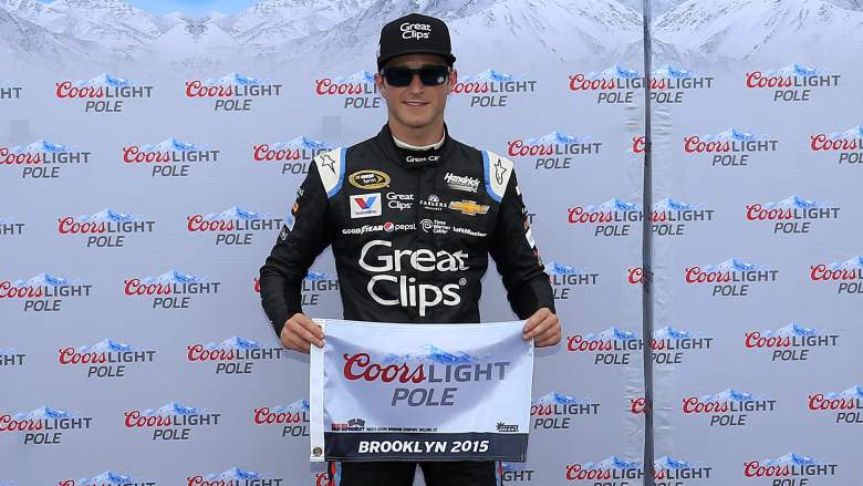 Kasey Kahne won his first pole of the season Friday at Michigan International Speedway. (Getty)
