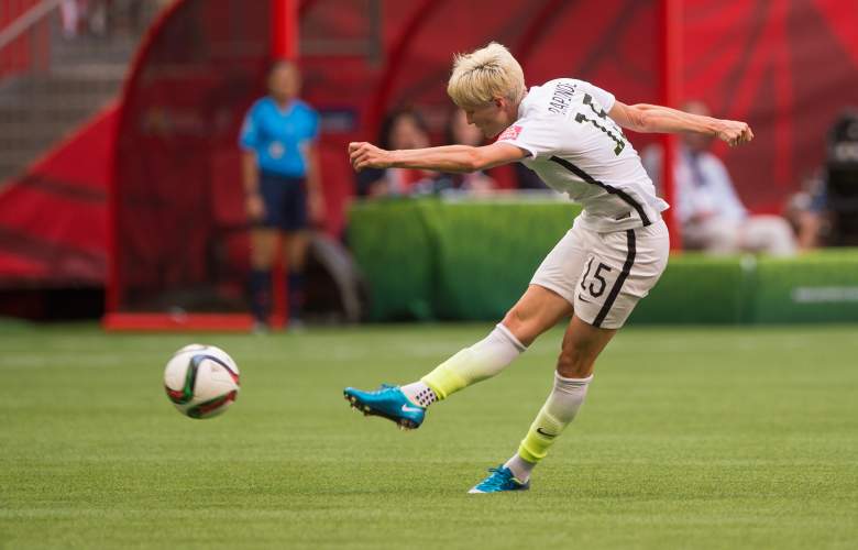 Megan Rapinoe and the U.S. Women's Team are into the quarterfinals of the World Cup. (Getty)