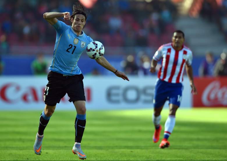 Without Luiz Suarez, Edison Cavani must deliever the goals for Uruguay. Getty)