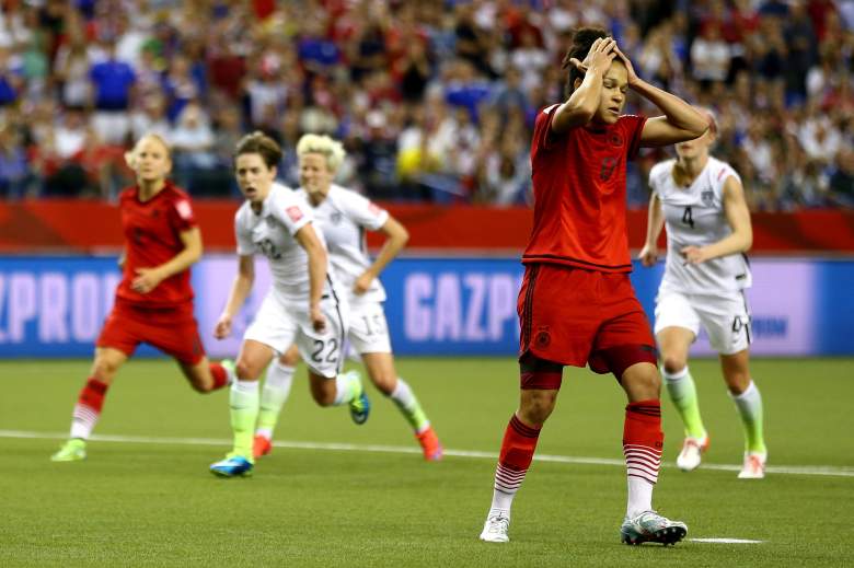 in the FIFA Women's World Cup 2015 Semi-Final Match at Olympic Stadium on June 30, 2015 in Montreal, Canada.