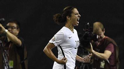 WATCH: Carli Lloyd Scores Goal for USA vs. Germany