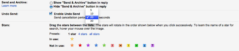 gmail, undo send button, google