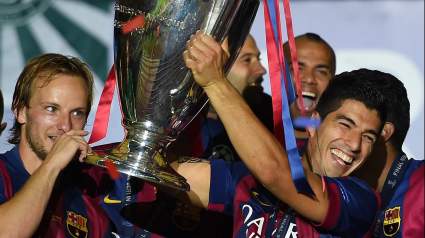 WATCH: Luis Suarez Scores For Barcelona Against Juventus