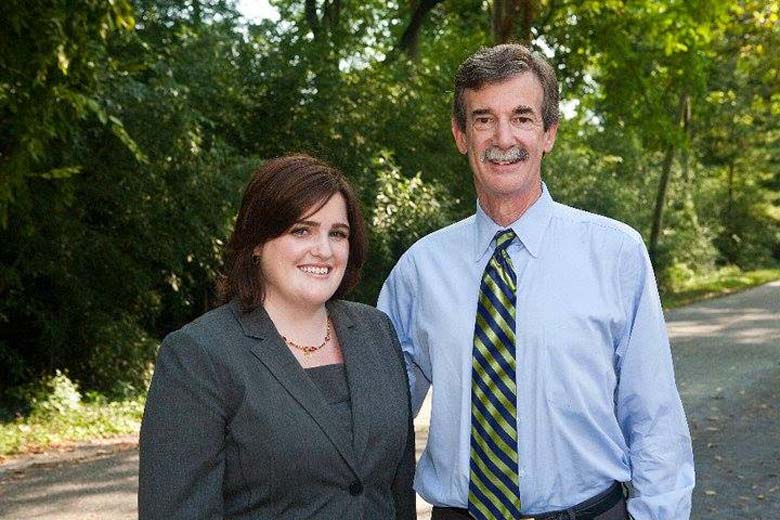 Kelly pictured with Maryland Attorney General Brian Frosh. (Facebook)
