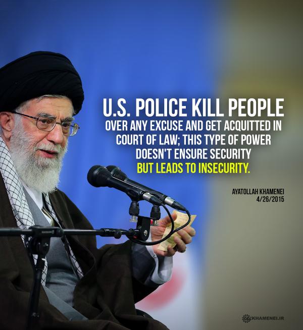 Ayatollah anti-America tweet