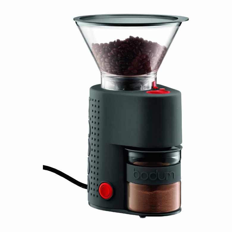 Bodum Bistro Electric Burr Coffee Grinder, electric coffee grinder, burr coffee grinder
