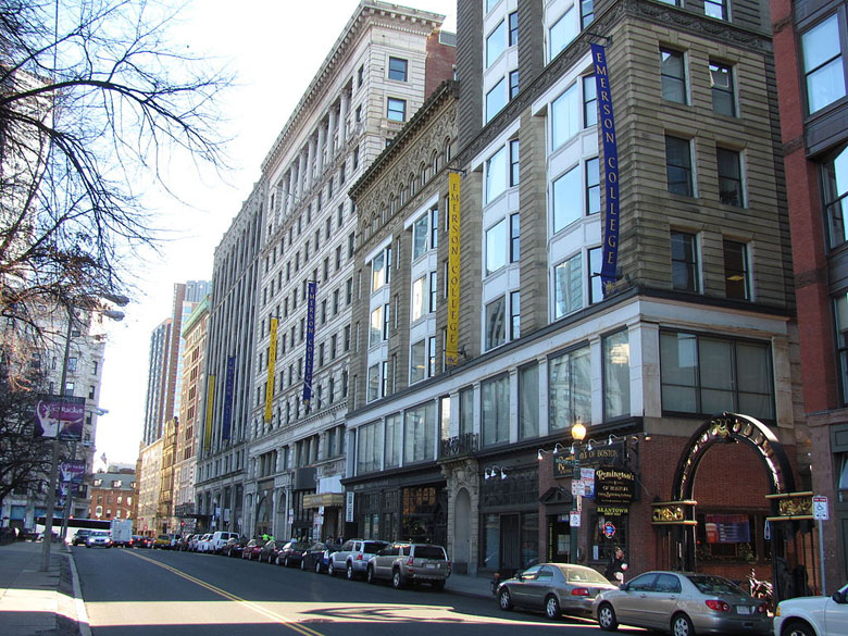Ross is enrolled in a writing program here at Emerson College in Boston. (Wikipedia)