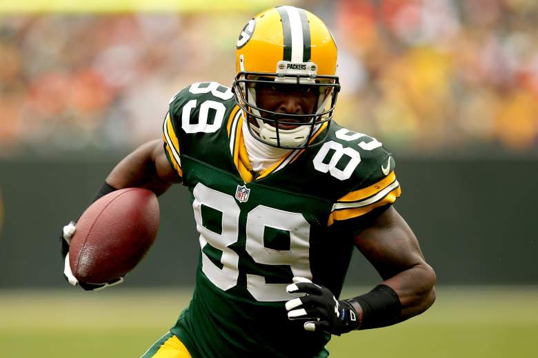 GREEN BAY, WI - SEPTEMBER 15:  James Jones #89 of the Green Bay Packers runs after making a reception against the Washington Redskins at Lambeau Field on September 15, 2013 in Green Bay, Wisconsin.  (Photo by Matthew Stockman/Getty Images)