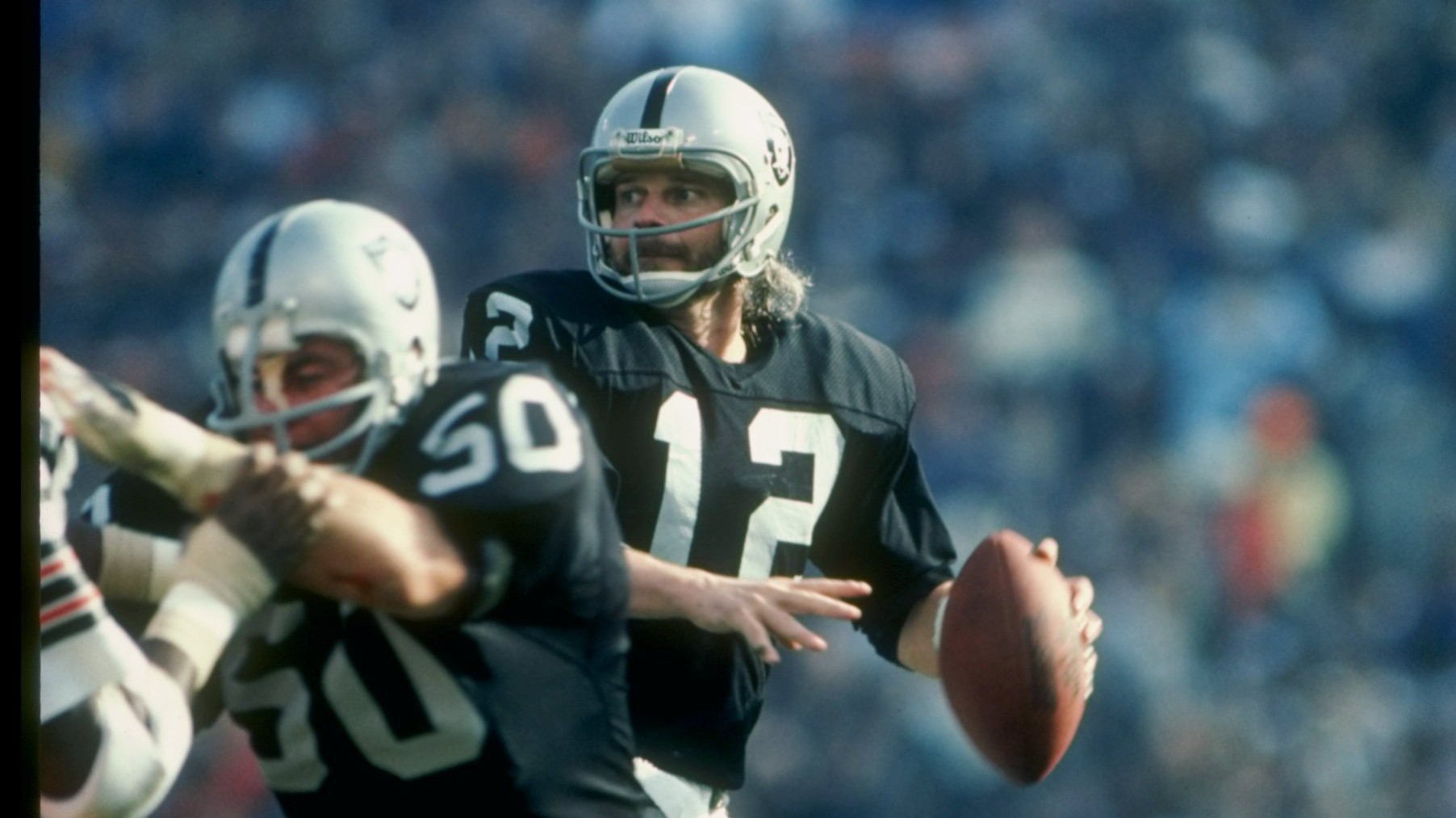 Stabler with the Raiders in 1979. Getty