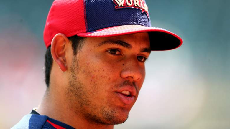 Jorge Alfaro is on his way to the Philadelphia Phillies as part of the Cole Hamels trade. So are a lot of others. (Getty)