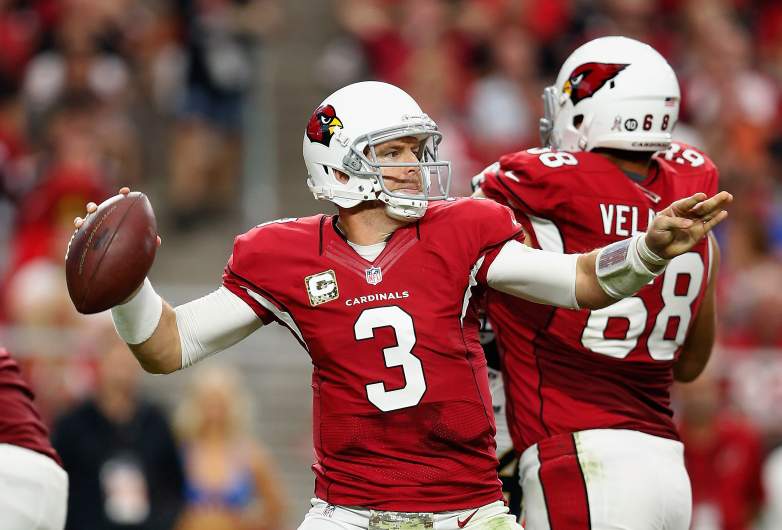 Carson Palmer of the Arizona Cardinals.