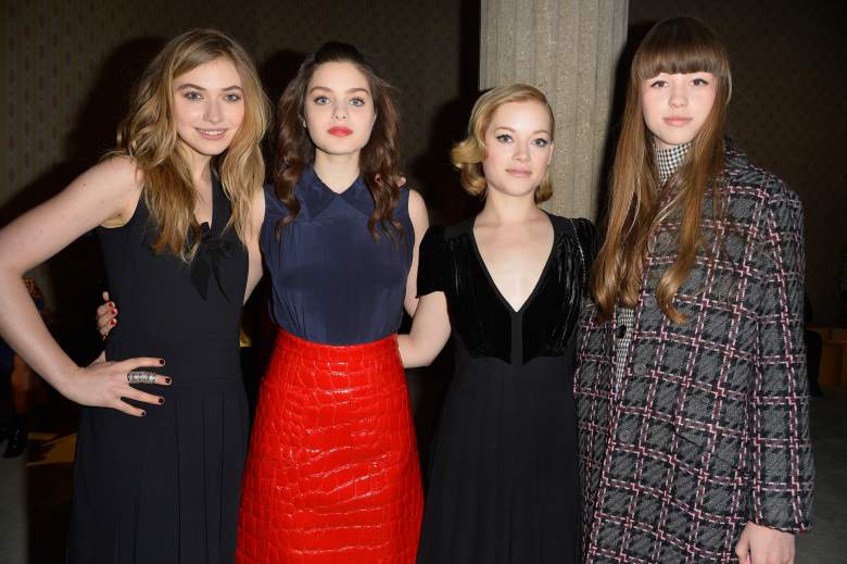 PARIS, FRANCE - MARCH 11:  Imogen Poots, Odeya Rush, Jane Levy and Mia Goth attend the Miu Miu show as part of the Paris Fashion Week Womenswear Fall/Winter 2015/2016 on March 11, 2015 in Paris, France.  (Photo by Pascal Le Segretain/Getty Images for Miu Miu)