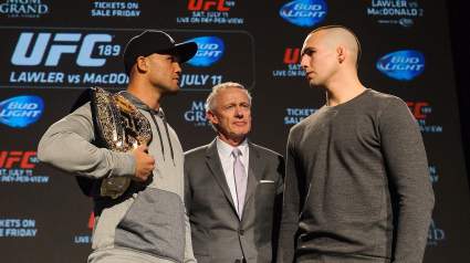 WATCH: Robbie Lawler Knocks Out Rory MacDonald at UFC 189