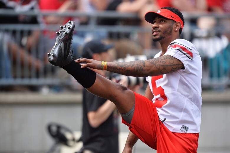 Braxton Miller is continuing the rehab process. (Getty)
