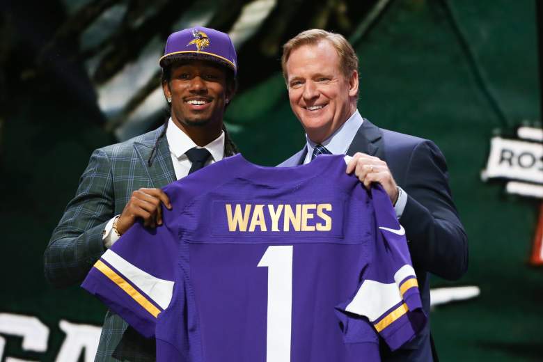 The Vikings drafted cornerback Trae Waynes 11th overal in Aprils draft. Getty)