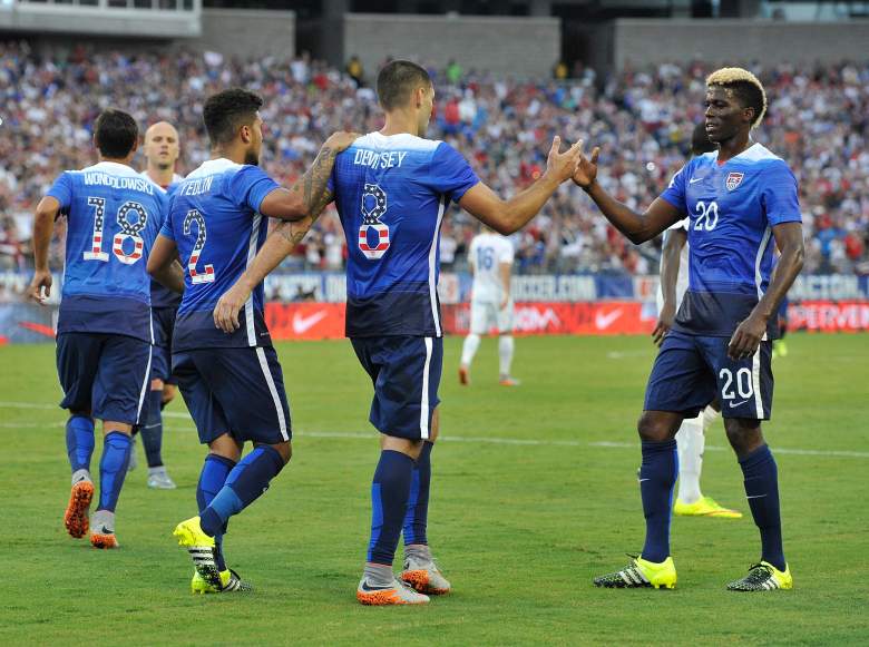 The US Men's National Team is back as the Gold Cup kicks off. (Getty)