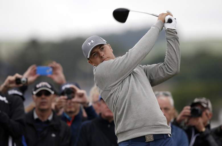 jordan spieth tee off time