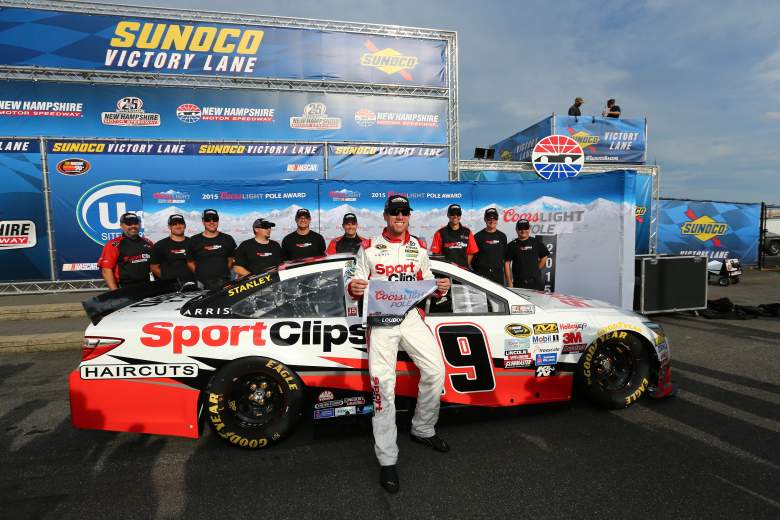 Carl Edwards is on the pole for Sunday's 5-Hour Energy 301 in New Hampshire. (Getty)