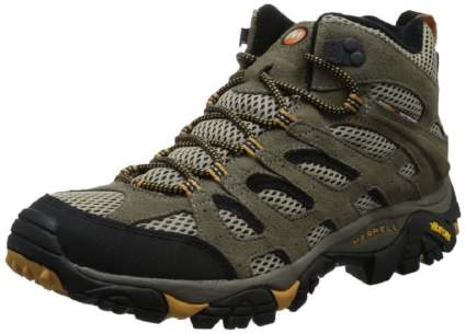 Merrell Men's Moab Ventilator Mid Hiking Boot, merrell moab shoe, merrell hiking boot, mens hiking boot