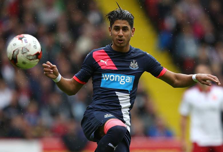 Ayoze Perez provided a spark for Newcastle United, just enough to keep Newcastle in the English Premier League in 2015-2016. (Getty)