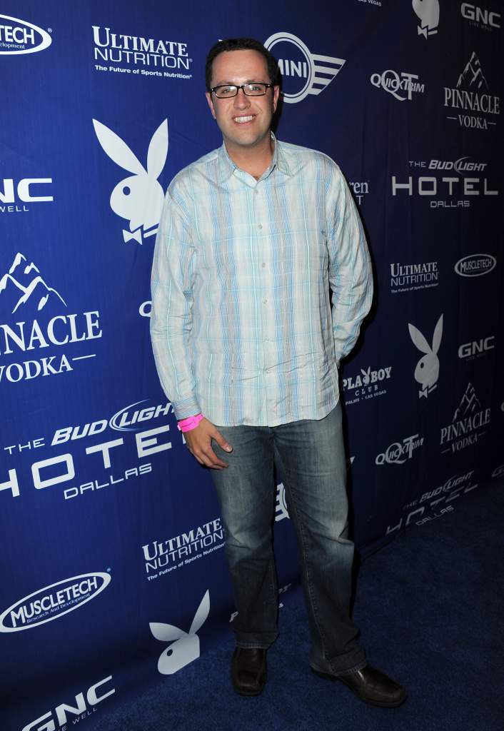 DALLAS, TX - FEBRUARY 04:  Jared Fogle attends the Bud Light Hotel Playboy Party with performances by Snoop Dogg, Warren G and Flo Rida on February 4, 2011 in Dallas, Texas.  (Photo by Jordan Strauss/Getty Images for Bud Light)