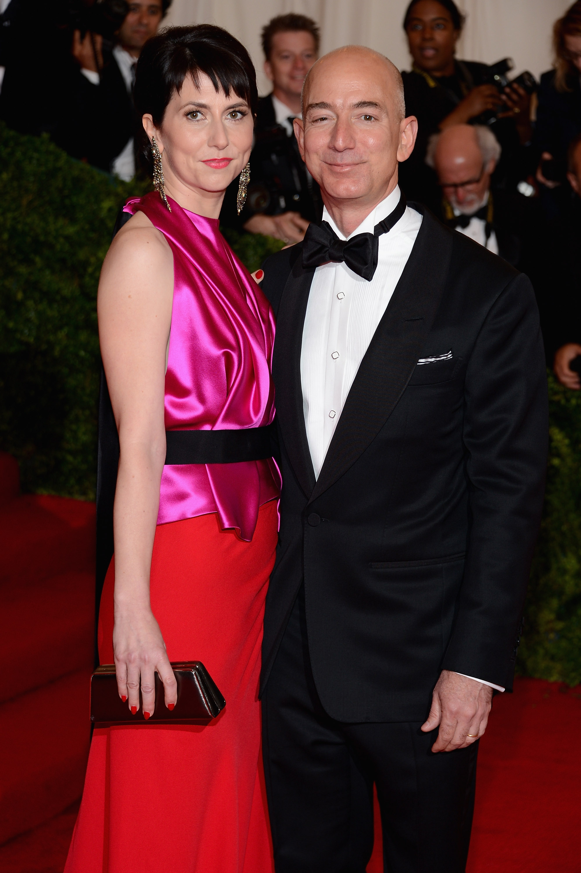 Jeff Bezos, Amazon CEO, and his wife MacKenzie