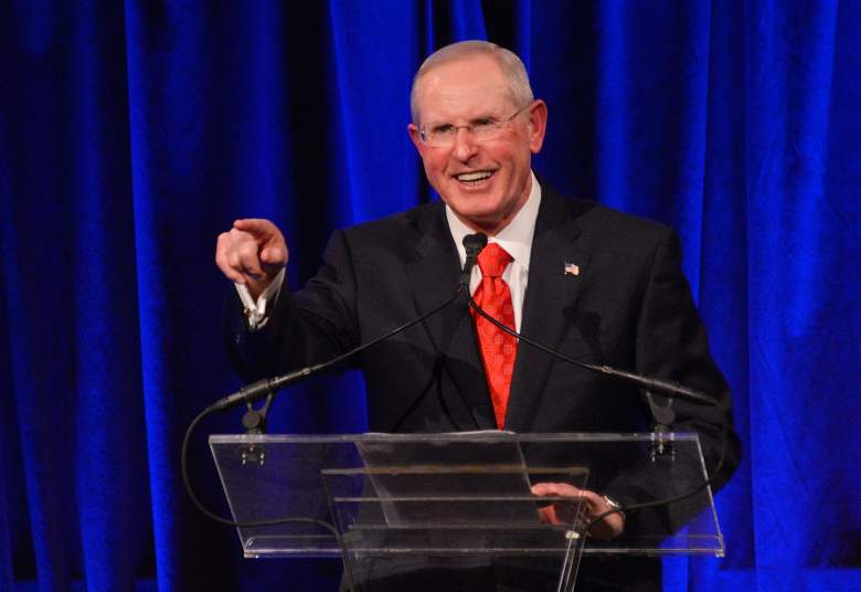 NEW YORK, NY - OCTOBER 12: New York football Giants head coach Tom Coughlin speaks at his 8th Annual "Champions For Children" Gala at Cipriani 42nd Street on October 12, 2012 in New York City. (Photo by Mike Coppola/Getty Images)