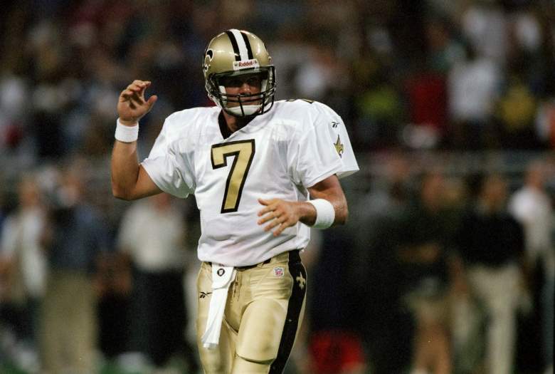 31 Aug 1997: Quarterback Danny Wuerffel of the New Orleans Saints looks on during a game against the St. Louis Rams at the Trans World Dome in St. Louis, Missouri. The Rams won the game, 38-24. Mandatory Credit: Stephen Dunn /Allsport